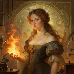 epic portrait an containment breach happened in an laboratory, burning, glowing fire, abandoned, digital painting, artstation, concept art, soft light, hdri, smooth, sharp focus, illustration, fantasy, intricate, elegant, highly detailed, D&D, matte painting, in the style of Greg Rutkowski and Alphonse Mucha and artemisia, 8k, highly detailed, jurgens, rutkowski, bouguereau, pastoral, rustic, georgic
