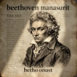 “ beethoven manuscript ”