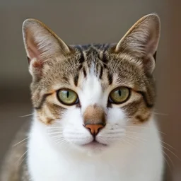 a cat with human ears