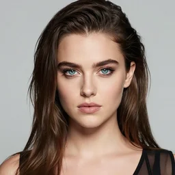 portrait photo of a gorgeous young riley keough as bond gril with intricate detailed dragon eyes in the style of stefan kostic realistic sharp