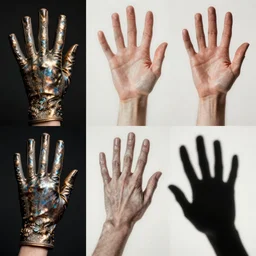 to pretend, i actually do the thing : i have therefore only pretended to pretend. fashion, gloves, haute couture photography, symbolism, alchemy, hand study reference, hand model portfolio, hand model photography, hand poses photography, reference hand study drawing, hand shadow photography, silhouette, metalic