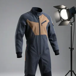 studio photo still of a jim atmospheric dividing suit, 8 k, studio lighting, key light from right side,