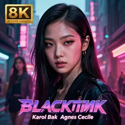 blackpink, hyperrealistic portrait, bladerunner street, by karol bak and agnes cecile, fantasy art, photo realistic, dynamic lighting, artstation, poster, volumetric lighting, very detailed face, intricate complexity, rule of thirds, 8 k, award winning