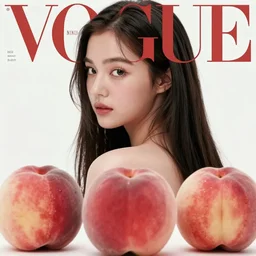 vogue magazine, elle magazine, anime korean natalie portman from behind, fruit peach shorts, ilya kuvshinov, greg rutkowski, john singer sargent, anime, trending on artstation, intricate