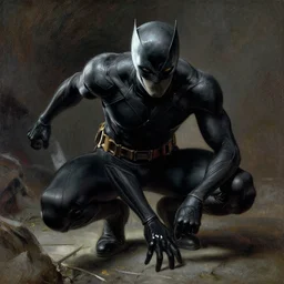 Nightcrawler from the X-Men  by William Adolphe Bouguereau