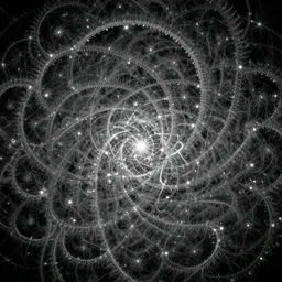 a swirling fractal entity