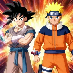 naruto vs goku