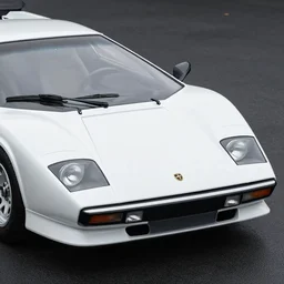 1966 car (((countach Audi Quattro sport))) round bulbous shapes