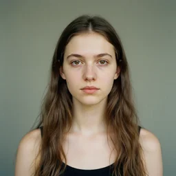 a portrait of a pretty young lady by bill henson