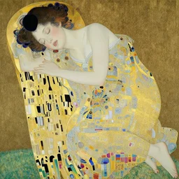 sleeping goddess, intricate detail, klimt, royo, royo, whealan,