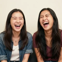 laugh at them / look at them laugh. ha ha ha.