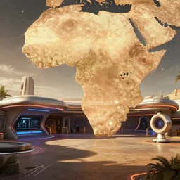 star wars space port in africa