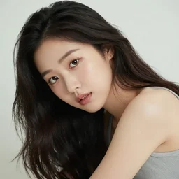 lee jin - eun by irakli nadar and amano yoshitaka, rule of thirds, seductive look, beautiful