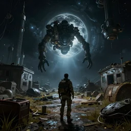 fallout 4 in a lucid dream setting, space, wake initiated lucid dream, persistent realms, time dilation, unreal engine, raytracing
