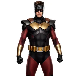 Magneto  fully costumed from the X-Men by Gottfried Helnwein