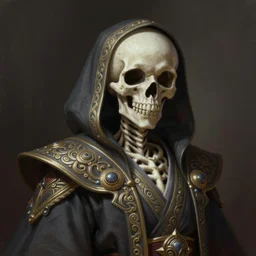 painted portrait of squigly from skullgirls game, upper body, robe fantasy intricate elegant highly detailed digital painting, artstation, concept art, smooth, atmospheric lighting sharp focus illustration art by craig mullins greg rutkowski