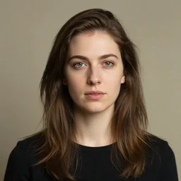 portrait of a woman by Richard Learoyd