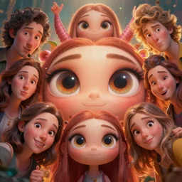 epic professional digital art of sweet eyes, accent lighting, painted, intricate, detailed, cheery, fun, effervescent, by alex webber and heather landis, wayne haag, reyna rochin, ignacio fernandez rios, mark ryden, iris van herpen, epic, stunning, gorgeous, much wow, much detail, cinematic, masterpiece, octane render, rim light