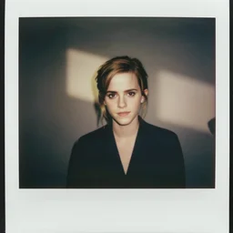 Polaroid of Emma Watson by Terrence Malick