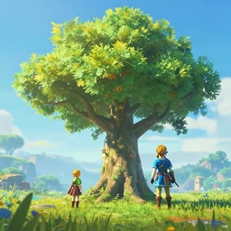 the deku tree from Zelda in Fallout 4