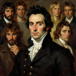 a portrait of simon bolivar by wayne barlowe, gustav moreau, goward,  Gaston Bussiere and roberto ferri, santiago caruso, and austin osman spare, occult art