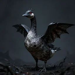 tonemapped gothic demonic goose!! by artstation