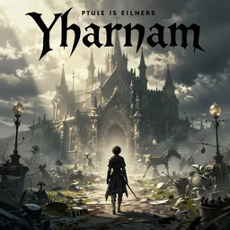 the poster of a Pixar movie set in Yharnam (Bloodborne), artstation