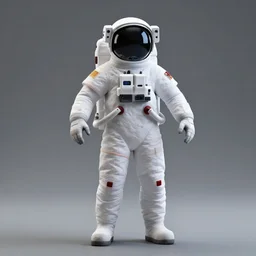 Astronaut in T Pose, whole body, photography, template for character animation, front view, CGI, Unreal Engine, photorealistic, unreal engine 5