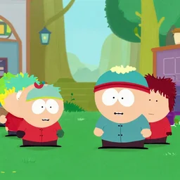 a scene from south park ( tv show )