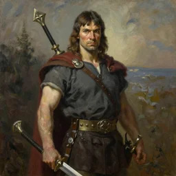 simon bisley painting of conan