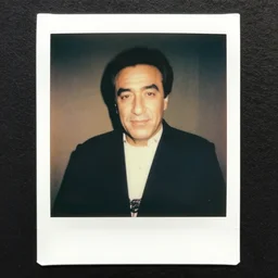 old polaroid of danny devito, pictorialism