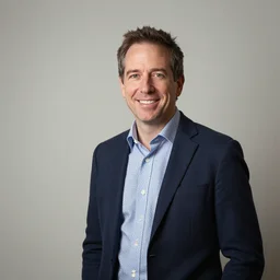 Chartbeat CEO Tony Haile, photo by Anne Liebowitz, 85mm f/1.4