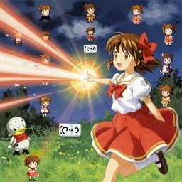 touhou 6 bullet hell shmup shootemup as painted by albrecht altdorfer