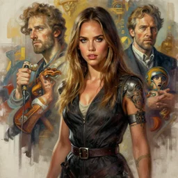 beautiful digital painting jessica alba / movie the thing 1 9 8 2 / john carpenter with high detail, transformation, 8 k, stunning detail, photo by artgerm, greg rutkowski and alphonse mucha, unreal engine 5, 4 k uhd
