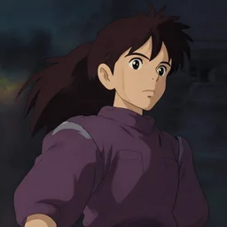 the last vampire hunter, atmosphere, dramatic lighting, epic composition, close up, low angle, octaoctane render, by miyazaki, nausicaa ghibli
