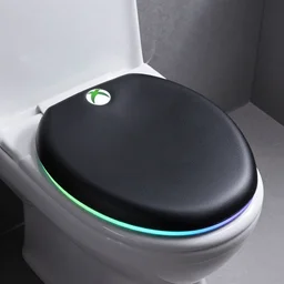 xbox toilet seat with rgb lights