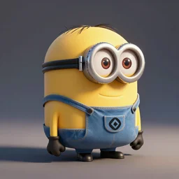 3d render of a Minion cube