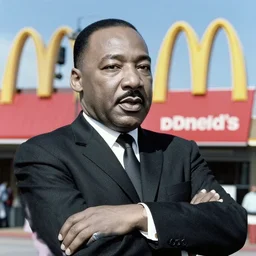 mlk at mcdonald's