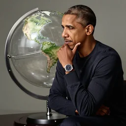 kanye obama pondering an orb