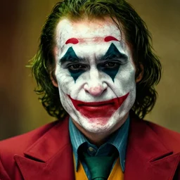 nic cage as the joker, buff, painted portrait, highly detailed,