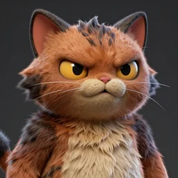 hyper realistic character portrait of snarf from thundercats, ultra realistic, hyper realism, 3 d character model, substance painter, painted texture maps