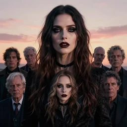 photographic portrait of a stunningly beautiful emotional gothic female in soft dreamy light at sunset, contemporary fashion shoot, by edward robert hughes, annie leibovitz and steve mccurry, david lazar, jimmy nelsson, breathtaking, 8 k resolution, extremely detailed, beautiful, establishing shot, artistic, hyperrealistic, beautiful face, octane render