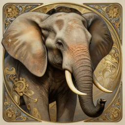 Zlatan Ibrahimovic with an elephant nose, closeup, D&D, fantasy, intricate, elegant, highly detailed, digital painting, artstation, concept art, matte, sharp focus, illustration, art by Artgerm and Greg Rutkowski and Alphonse Mucha