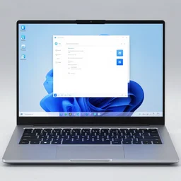 windows 11 desktop but it was made by normal designers