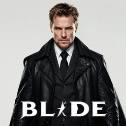 movie poster for Blade with Christopher Waken as Blade