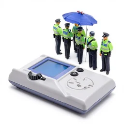 uk police patrol, 3 5 mm photography, zx spectrum color scheme