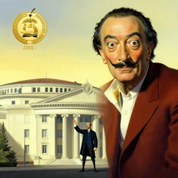apple corporation by salvador dali, trending on artstation, favorites on deviantart, high quality art. artwork masterpieces, award winning