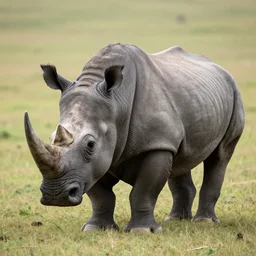 horselike creature mixed with a rhino