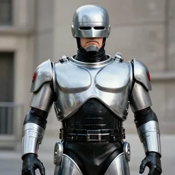 john wayne as robocop.