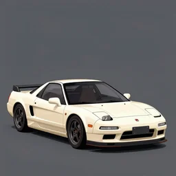 acura nsx 1991, Stephen Bliss, gta style, highly detailed, vector style art